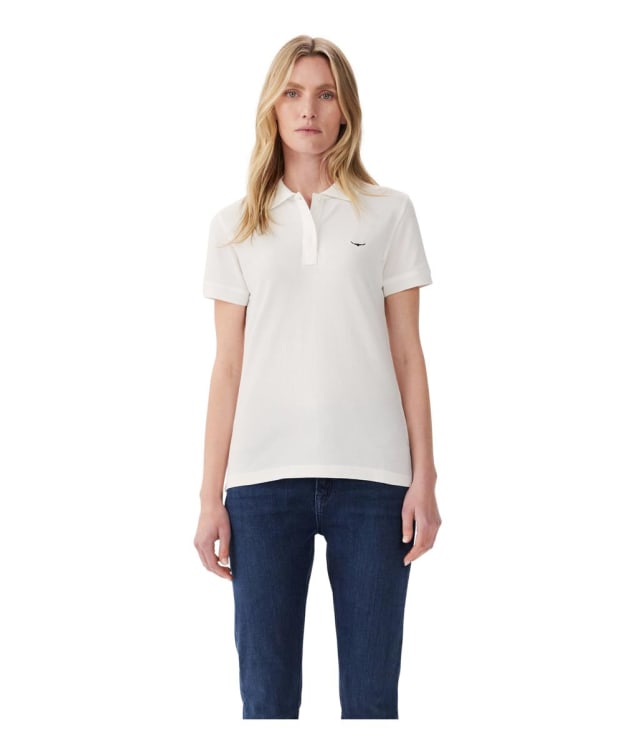 Women's R.M. Williams Margaret Polo - White