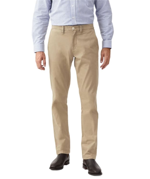 Men's R.M. Williams Stirling Stretch Twill Chinos - Regular Fit - Straight Leg - Buckskin