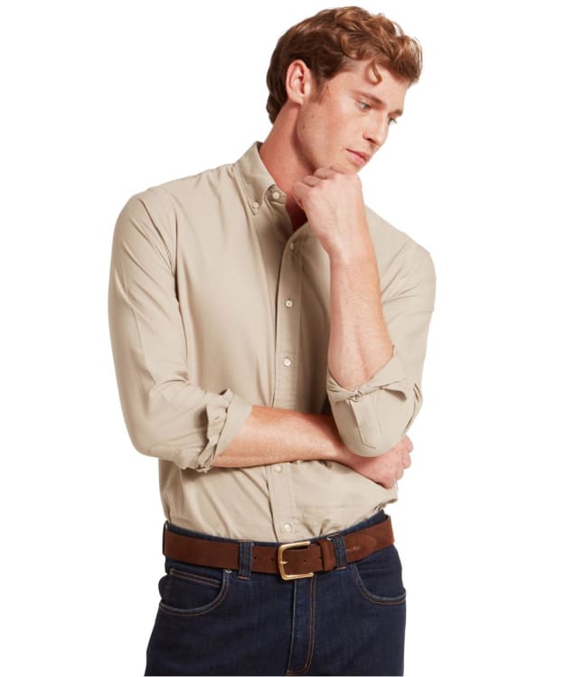 Men's Schöffel Cavendish Oxford Shirt - Cobblestone