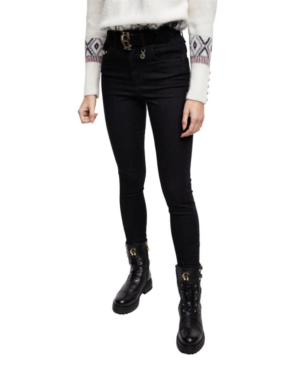 Women's Holland Cooper Thermal Jodhpur Jeans - Black