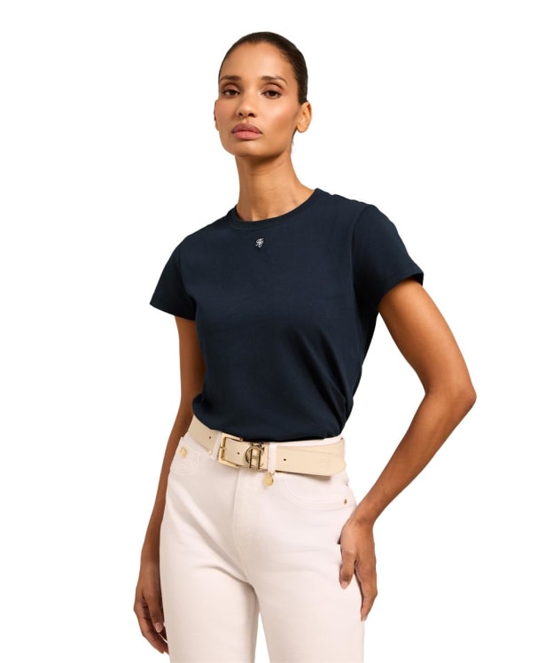 Women's Holland Cooper Monogram Tee - Ink Navy