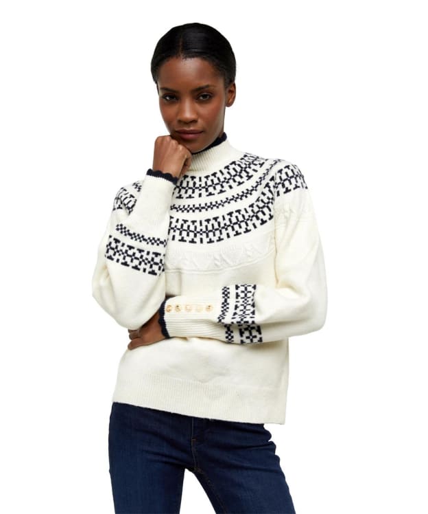 Women's Holland Cooper Elodie Roll Neck Knit - Natural