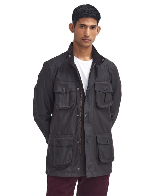 Men's Barbour Corbridge Waxed Jacket - Rustic / Classic