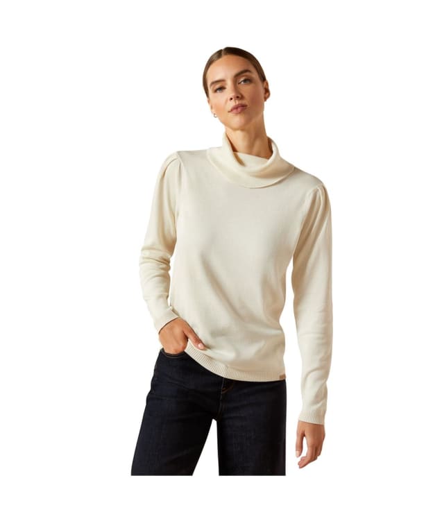 Women's Ariat Aldergate Sweater - Arctic Wolf