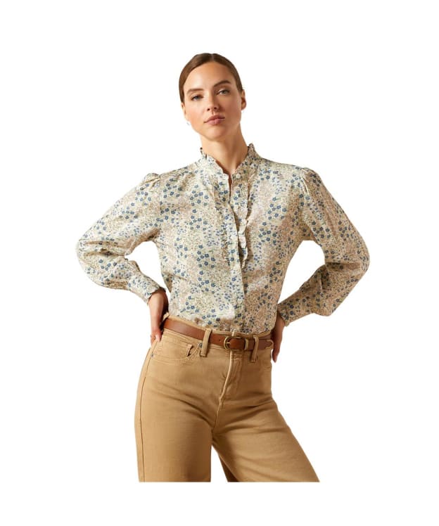 Women's Ariat Cricklade Country Blouse - Floral Print