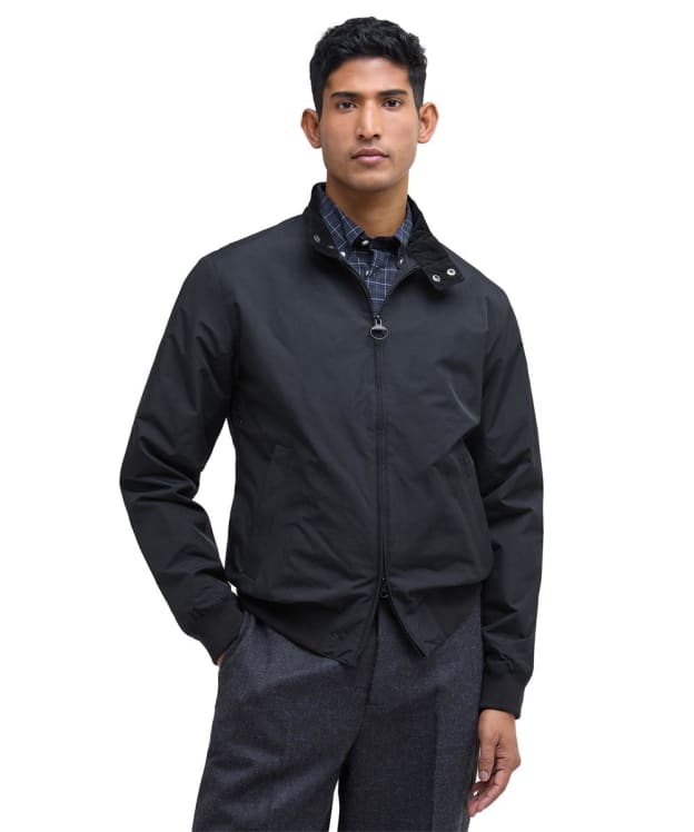 Men's Barbour Royston Casual Jacket - Black