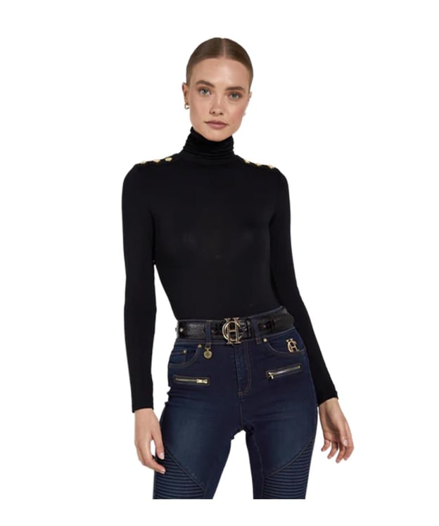 Women’s Holland Cooper Essential Roll Neck - Black