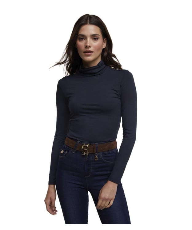 Women’s Holland Cooper Essential Roll Neck - Ink Navy