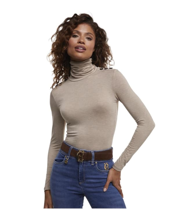 Women’s Holland Cooper Essential Roll Neck - Oatmeal