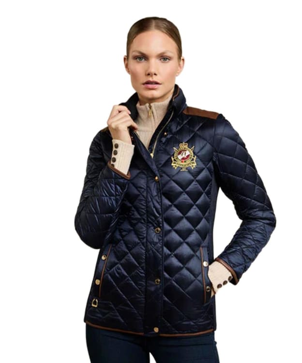 Women’s Holland Cooper Diamond Quilted Classic Jacket - Ink Navy