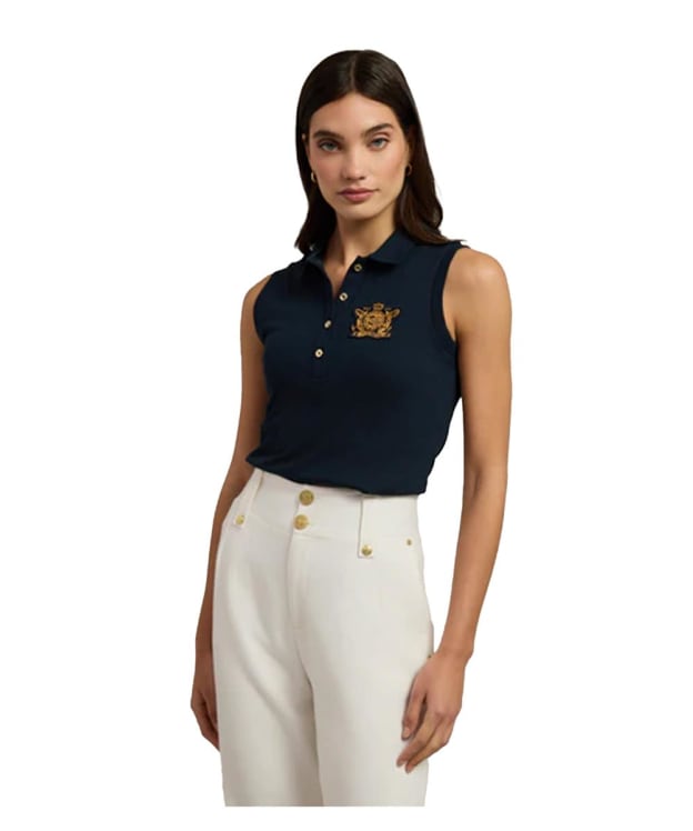 Women’s Holland Cooper Sleeveless Polo - Ink Navy