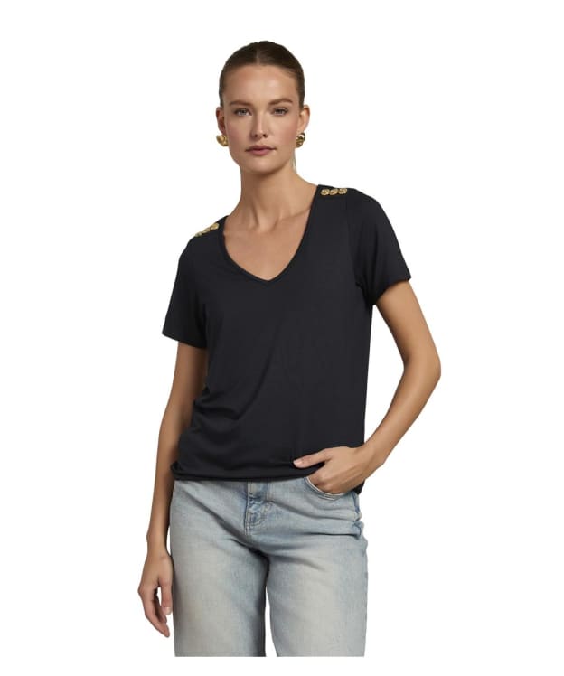 Women’s Holland Cooper V-Neck Relaxed T-Shirt - Navy