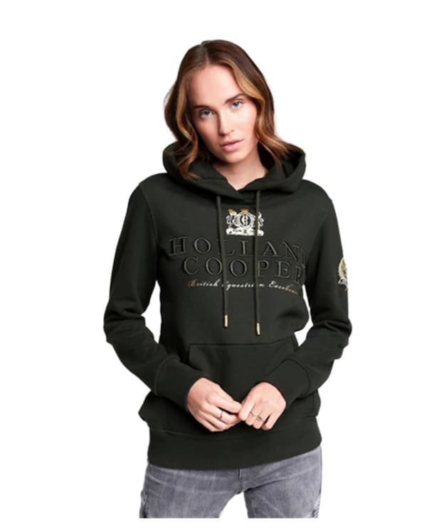 Women’s Holland Cooper Heritage Classic Hoodie - Racing Green