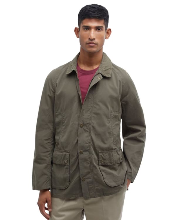 Men's Barbour Ashby Casual Jacket - Olive