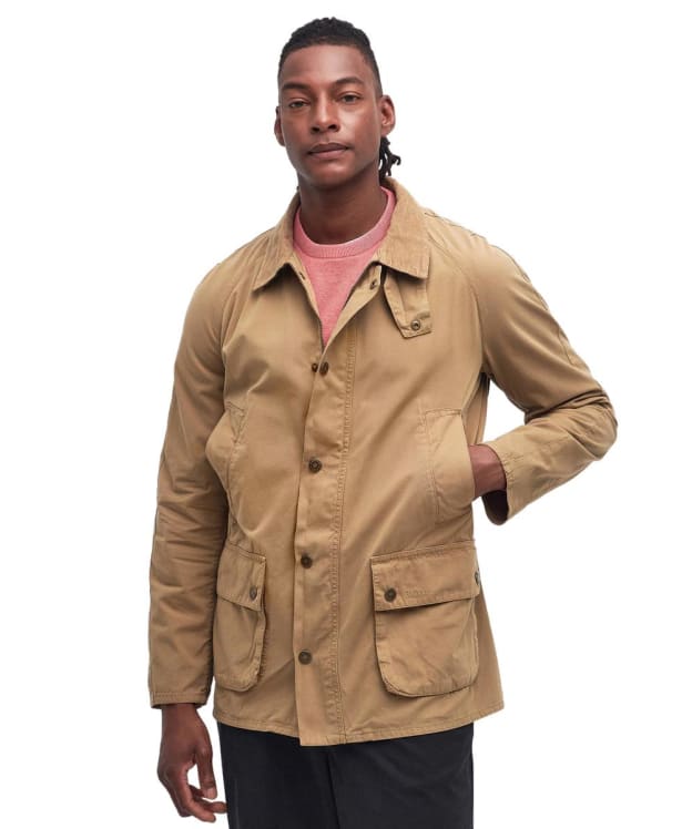 Men's Barbour Ashby Casual Jacket - Stone