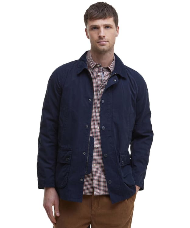 Men's Barbour Ashby Casual Jacket - Navy