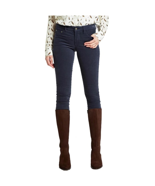 Women's Dubarry Honeysuckle Cord Slim Fit Jeans - Indigo