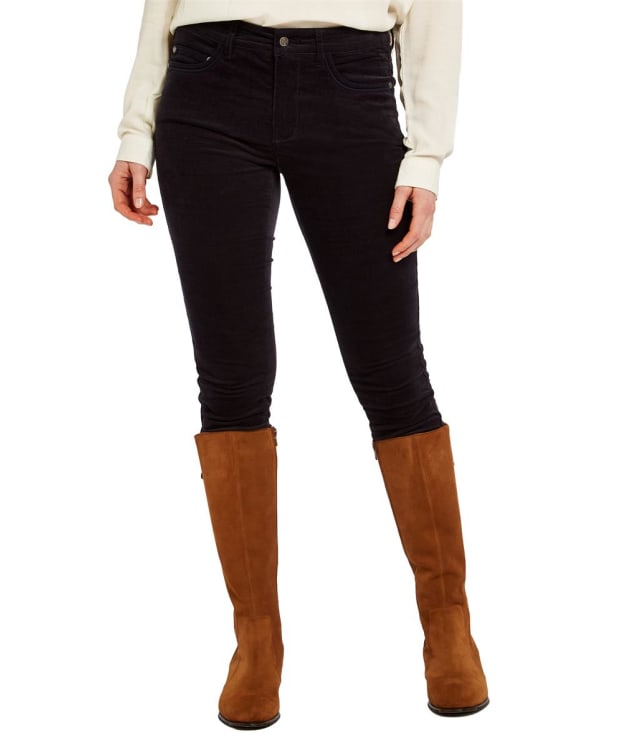 Women's Dubarry Honeysuckle Cord Slim Fit Jeans - Navy
