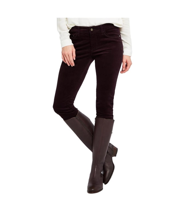 Women's Dubarry Honeysuckle Cord Slim Fit Jeans - Ruby