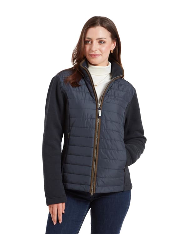 Women’s Schöffel Burley Hybrid Jacket - Petrol Blue