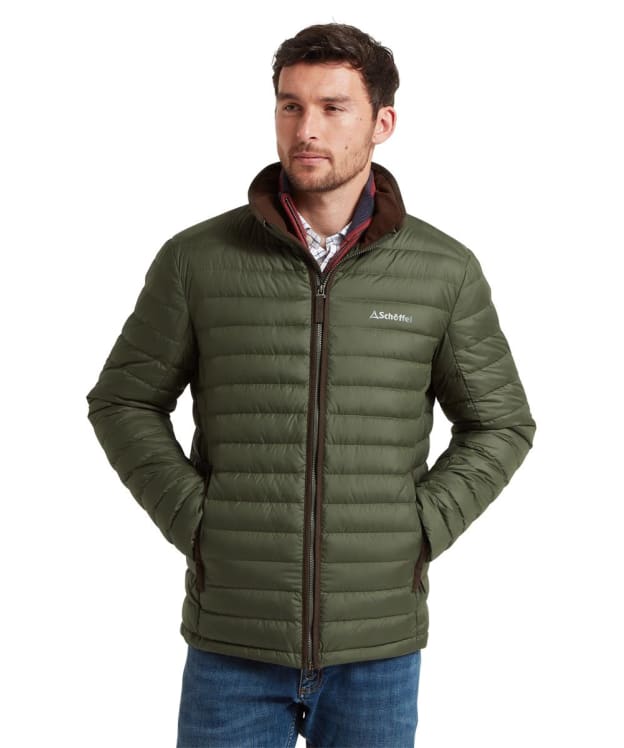 Men's Schöffel Hallaton Down Jacket - Woodland