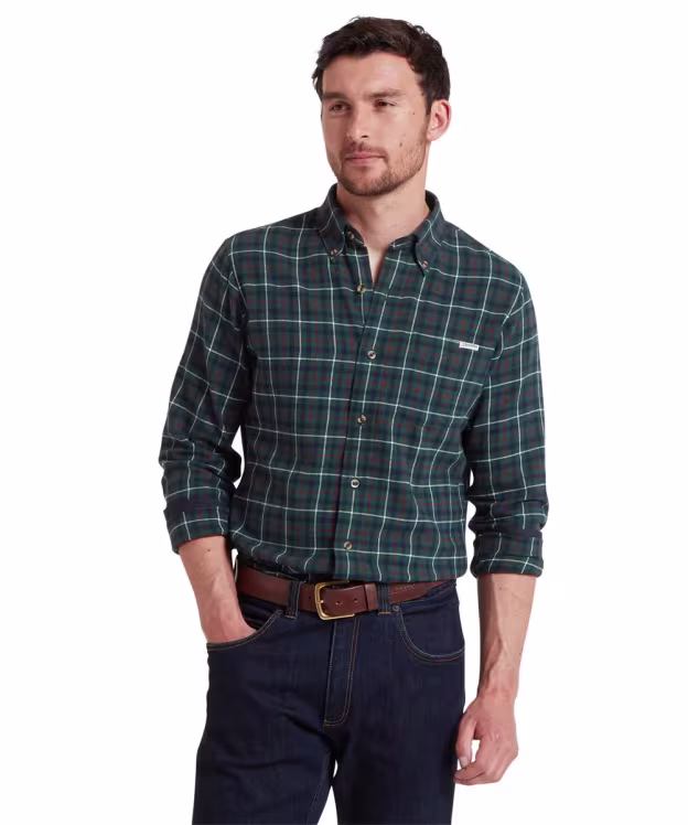 Men’s Schöffel Akenham Shirt - Botanical Green