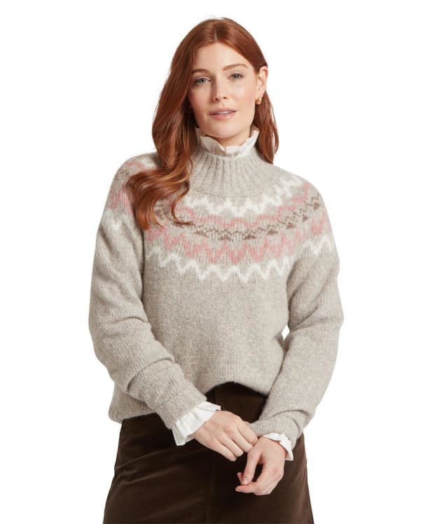 Women’s Schöffel Evie Fairisle Jumper - Cobblestone