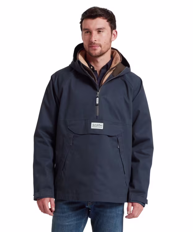 Men’s Schöffel Overton Waterproof Anorak - Navy