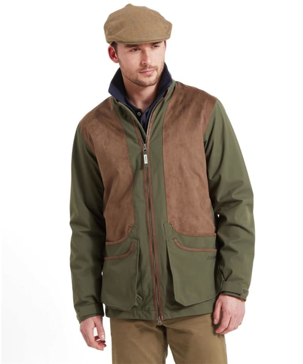 Men's Schöffel Grimsthorpe Waterproof Clay Jacket - Forest