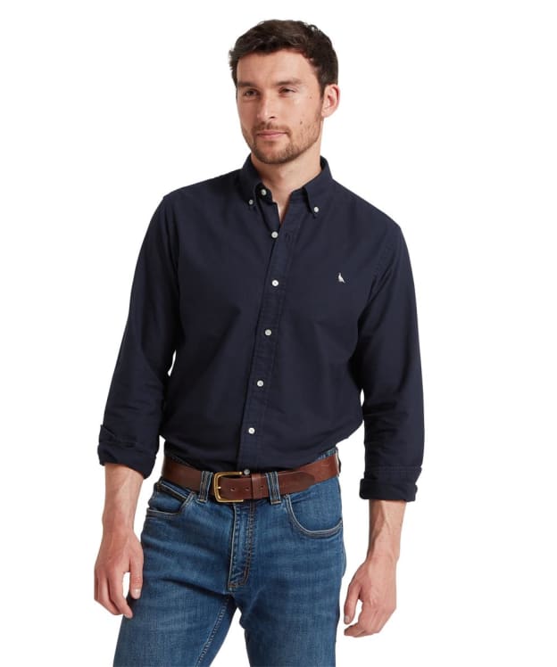 Men's Schöffel Cavendish Oxford Shirt - Navy