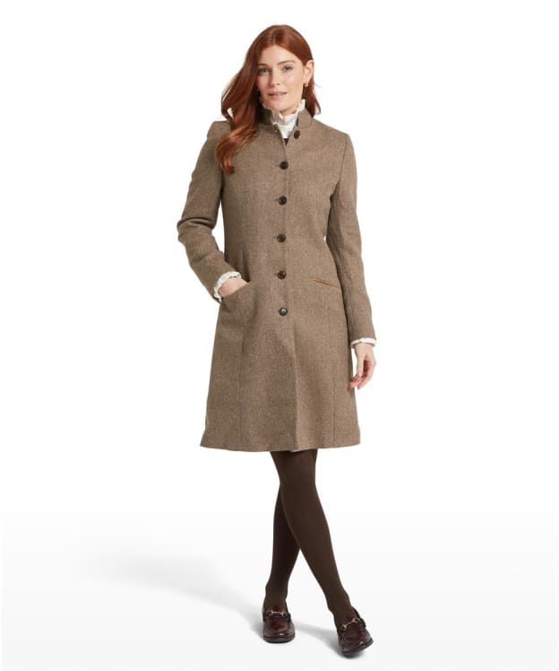 Women’s Schöffel Portree Tweed Jacket - Cobblestone Herringbone Tweed