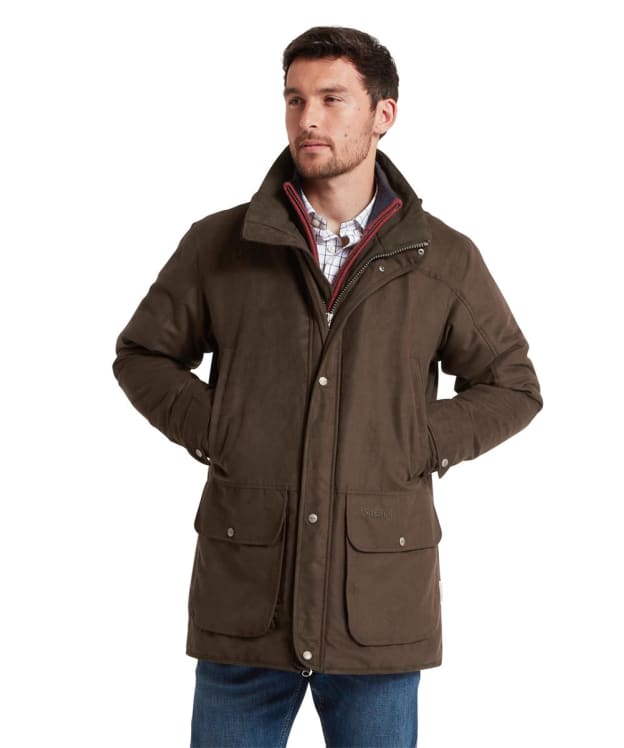 Men's Schöffel Oundle Country Coat - Coffee Bean