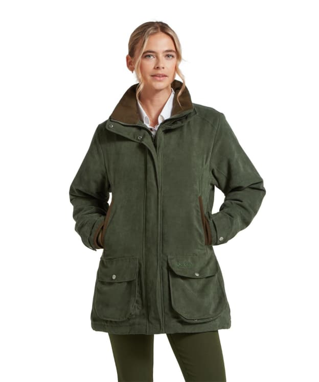 Women's Schöffel Teal Shooting Coat - Cedar