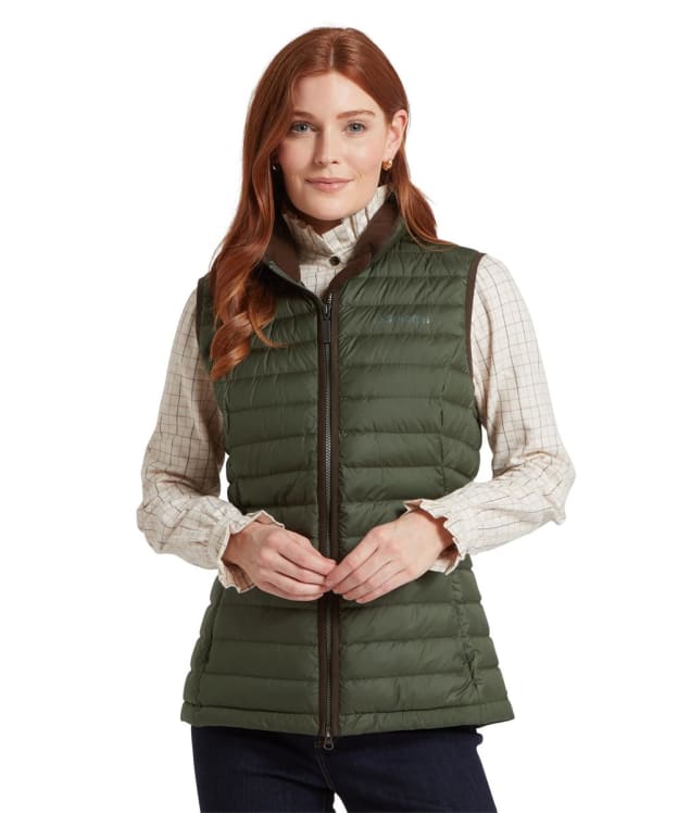 Women's Schöffel Launde Down Gilet - Woodland