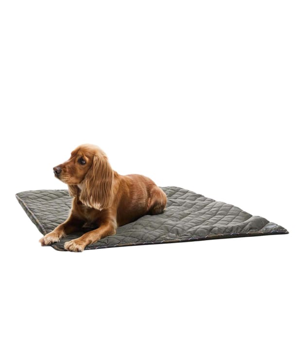 Barbour Dog Quilt & Fleece Blanket - Olive