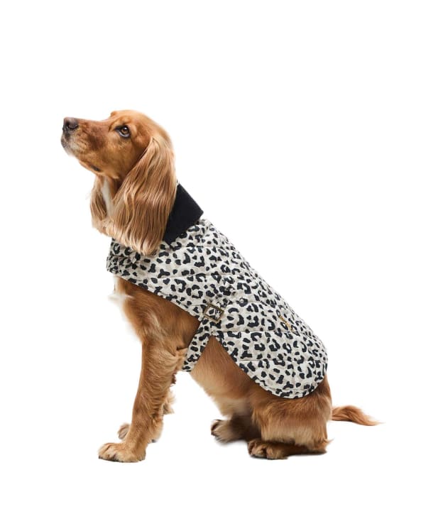 Barbour Harley Quilted Dog Coat - Jasmine Leopard