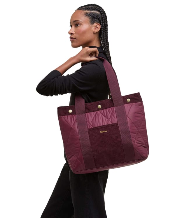 Women's Barbour Healy Tote Bag - Merlot