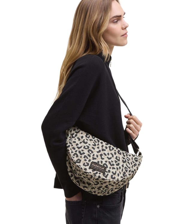 Women's Barbour International Boulevard Sling Bag - Jasmine Leopard