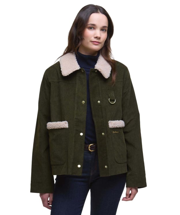 Women's Barbour Tabitha Casual Jacket - Olive
