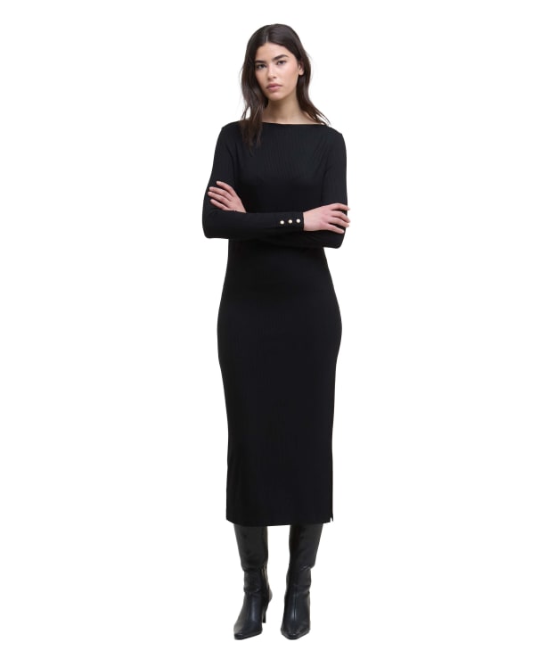 Women's Barbour International Olivios Midi Dress - Black