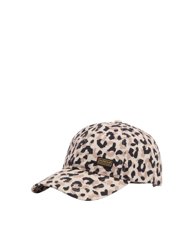 Women's Barbour International Harley Leopard Cap - Jasmine Leopard