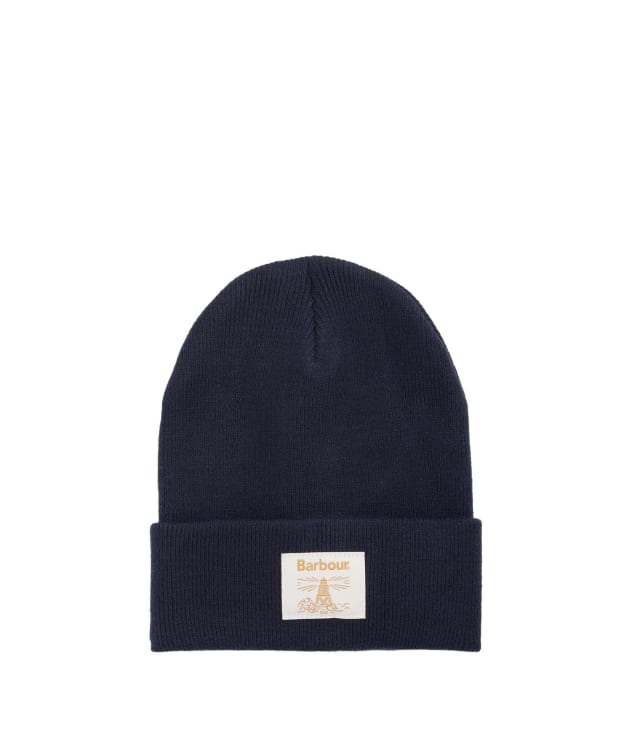 Women's Barbour Ellison Beanie Hat - Navy