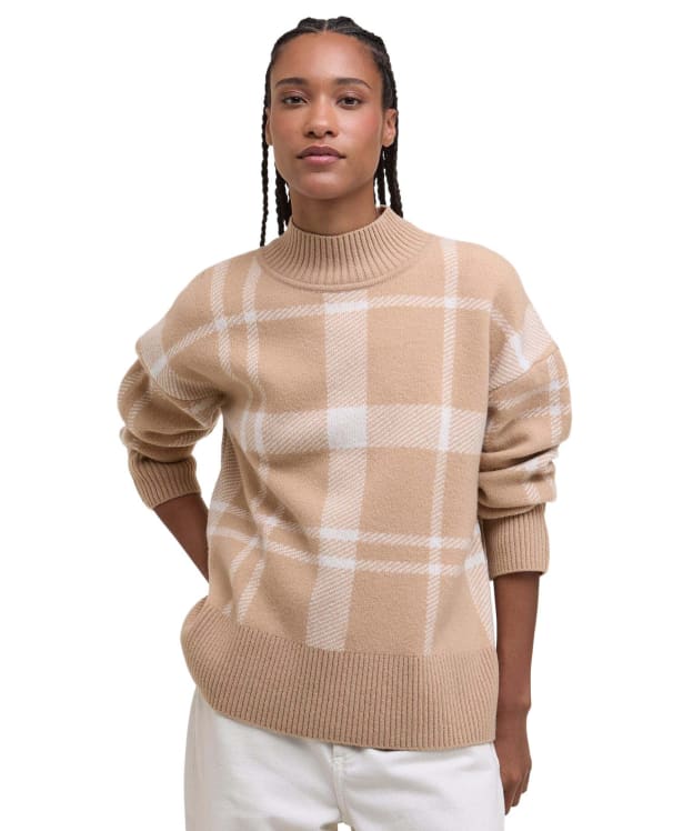 Women's Barbour Harriet Knitted Jumper - Pale Camel