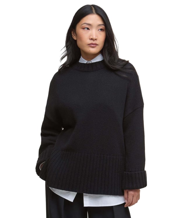 Women's Barbour Sophia Knitted Jumper - Black