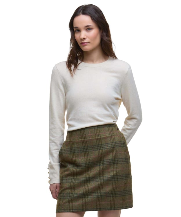 Women's Barbour Carlby Knitted Jumper - Birch