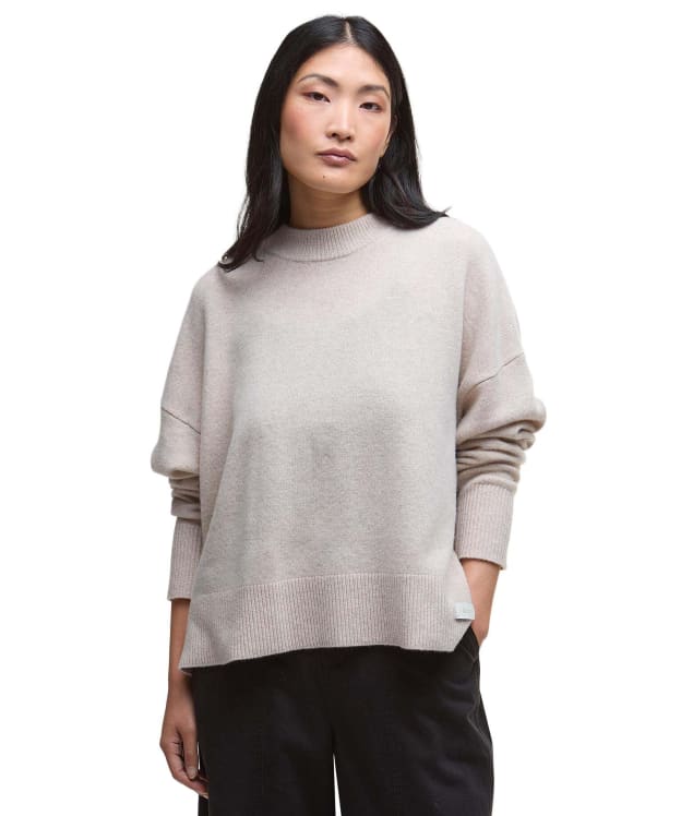 Women's Barbour Leonie Knitted Jumper - Natural