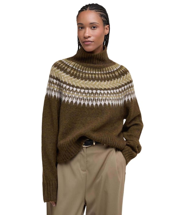 Women's Barbour Lorrie Knitted Jumper - Multi