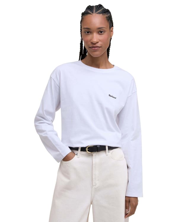 Women's Barbour Lavensdale Top - White