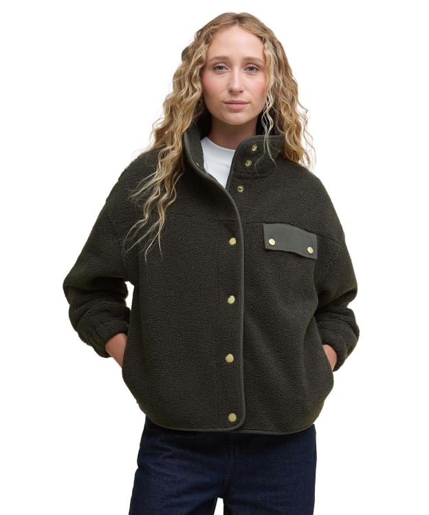 Women's Barbour Mabel Fleece - Olive