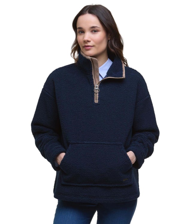 Women's Barbour Bamburgh Fleece - Navy